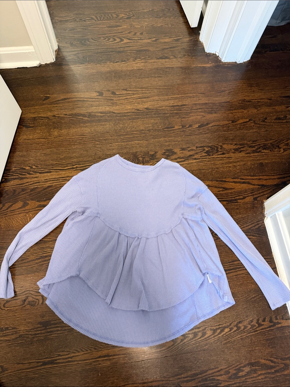 Free people lavender top size small